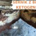 sernik ketogeniczny z brownie
